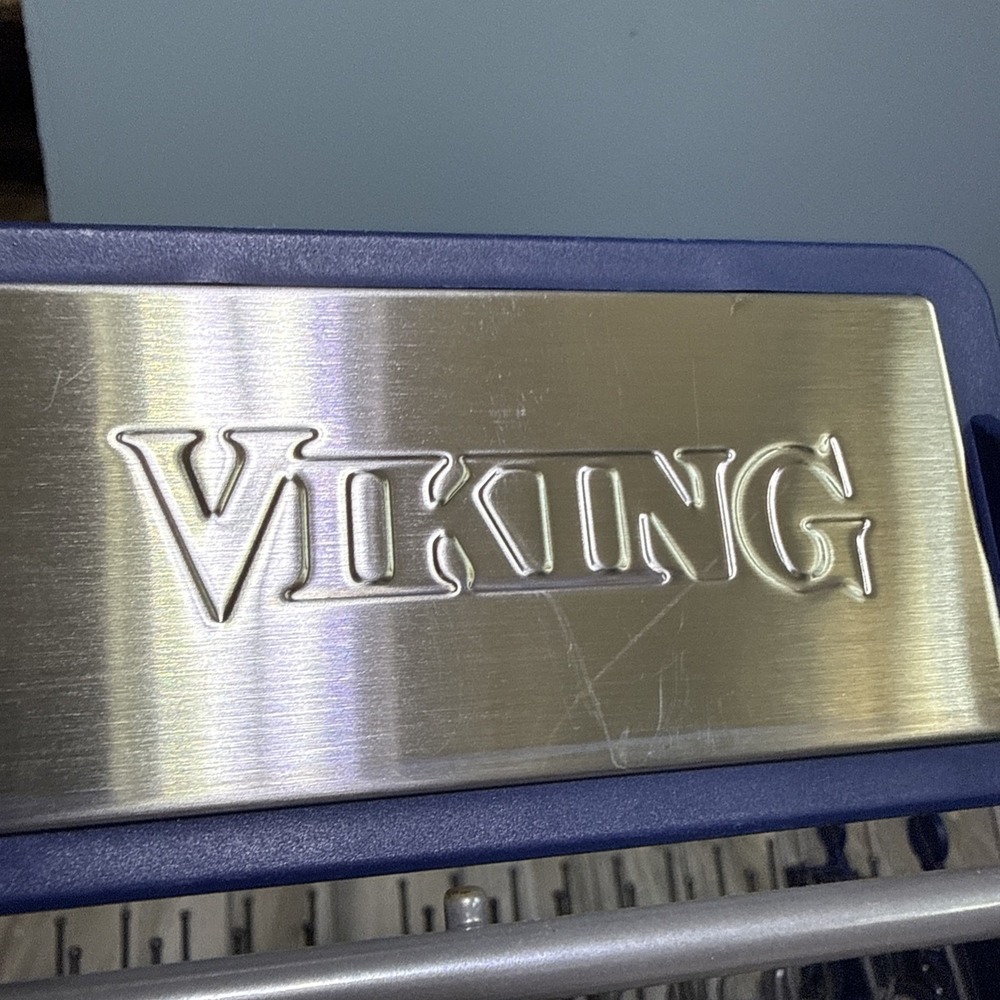 OEM Viking Dishwasher Lower Rack Basket Assembly VDW302 FDW302 Gray Complete - Picture 9 of 11